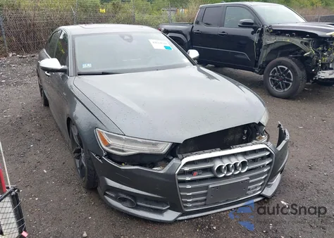 2017 Audi S6 4.0T Premium Plus from USA, damaged, VIN WAUHFAFCXHN044432